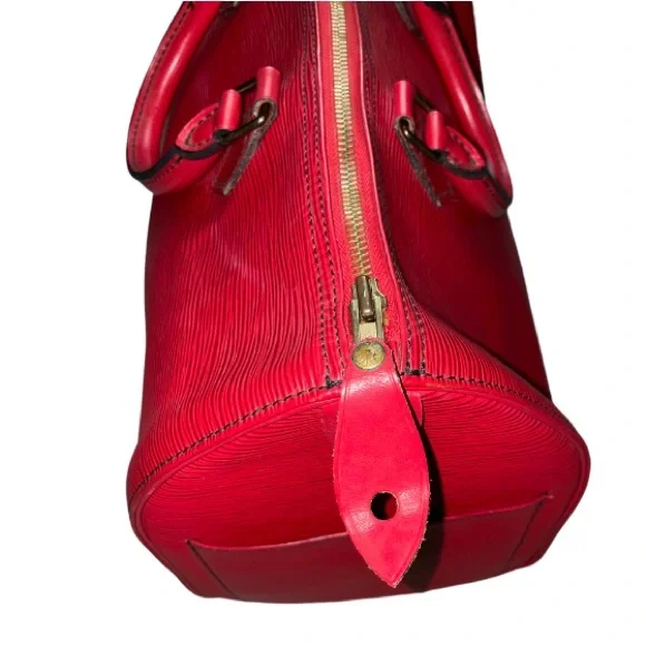 Louis Vuitton Castilian Red Speedy 35 - Picture 8 of 16